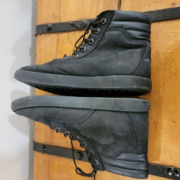 Timberland Womens Dausette Sneaker Boot A1KLO black size 7.5 - Picture 4 of 7